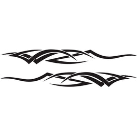 2 PCS/Set D-731 Totem Pattern Car Modified Decorative Sticker, D-731