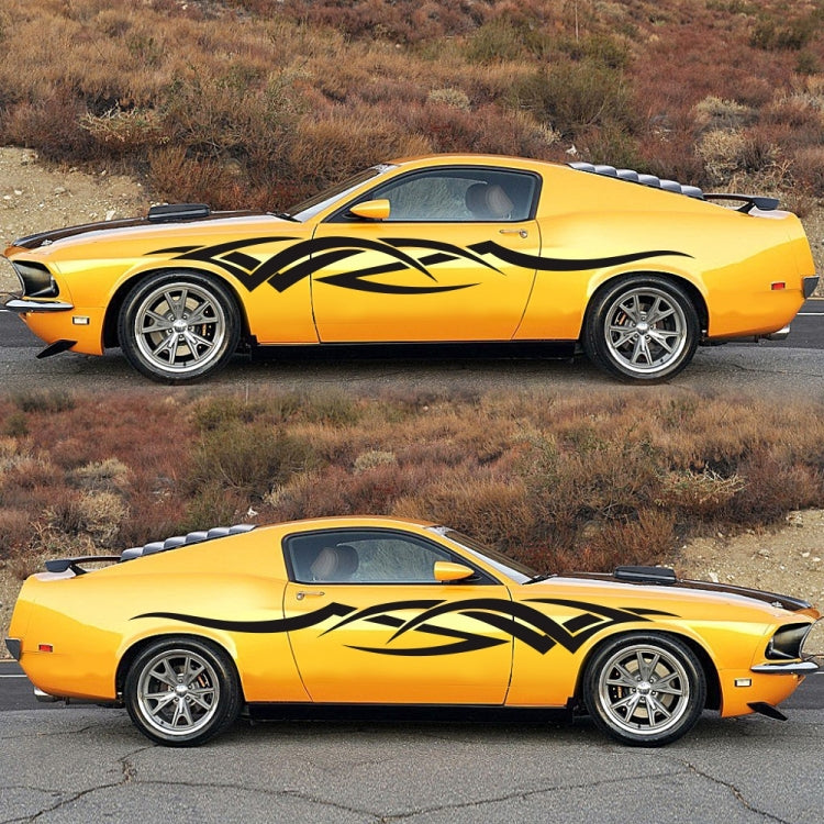 2 PCS/Set D-731 Totem Pattern Car Modified Decorative Sticker, D-731