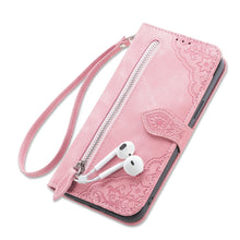 Load image into Gallery viewer, Embossed Flower Shockproof Leather Phone Case, For iPhone SE 2022 / SE 2020 / 8 / 7, For iPhone 8 Plus / 7 Plus