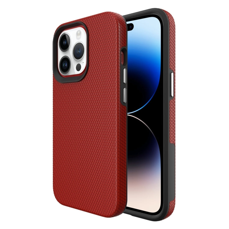 Triangle Armor Texture Phone Case, For iPhone 14 Pro, For iPhone 14 Plus, For iPhone 14