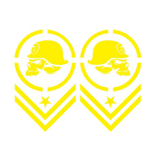 Load image into Gallery viewer, 2 PCS/Set D-739 Skull Pattern Car Modified Decorative Sticker, D-739