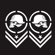 Load image into Gallery viewer, 2 PCS/Set D-739 Skull Pattern Car Modified Decorative Sticker, D-739