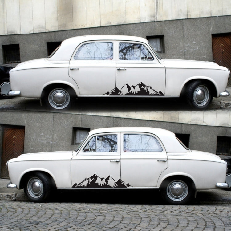 2 PCS/Set D-750 Mountain Pattern Car Modified Decorative Sticker, D-750