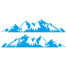 Load image into Gallery viewer, 2 PCS/Set D-750 Mountain Pattern Car Modified Decorative Sticker, D-750