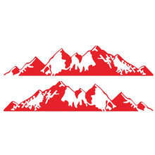 Load image into Gallery viewer, 2 PCS/Set D-750 Mountain Pattern Car Modified Decorative Sticker, D-750