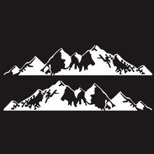 Load image into Gallery viewer, 2 PCS/Set D-750 Mountain Pattern Car Modified Decorative Sticker, D-750