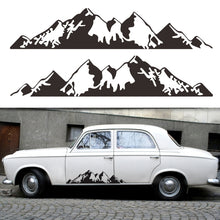 Load image into Gallery viewer, 2 PCS/Set D-750 Mountain Pattern Car Modified Decorative Sticker, D-750