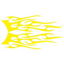 Load image into Gallery viewer, 2 PCS/Set D-751 Flame Pattern Car Modified Decorative Sticker, D-751