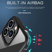 Load image into Gallery viewer, Carbon Fiber Four-corner Airbag Shockproof Case, For iPhone 14 Pro Max, For iPhone 14 Plus, For iPhone 14 Pro