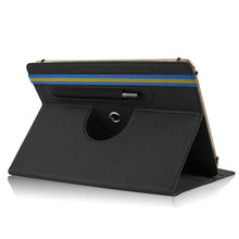Load image into Gallery viewer, Cloth Texture Horizontal Flip Universal Tablet PC Leather Case with Pen Slot