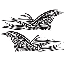 Load image into Gallery viewer, 2 PCS/Set D-752 Lines Pattern Car Modified Decorative Sticker, D-752