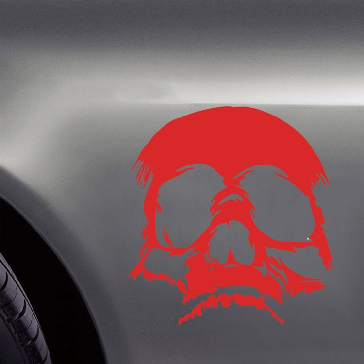 D-774 Evil Skull Pattern Car Modified Decorative Sticker, D-774