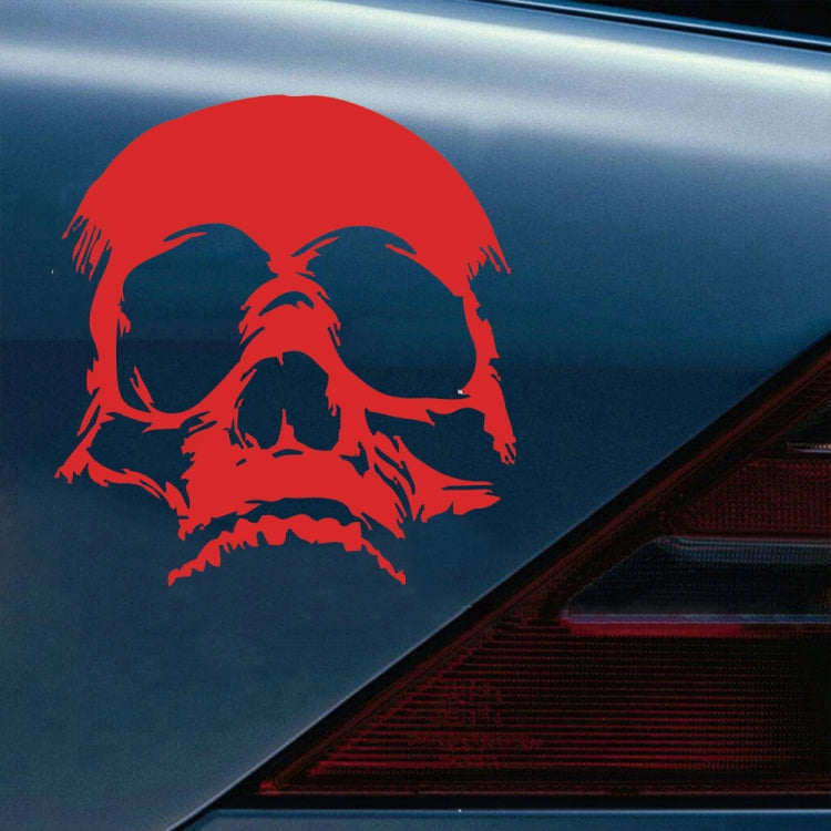 D-774 Evil Skull Pattern Car Modified Decorative Sticker, D-774