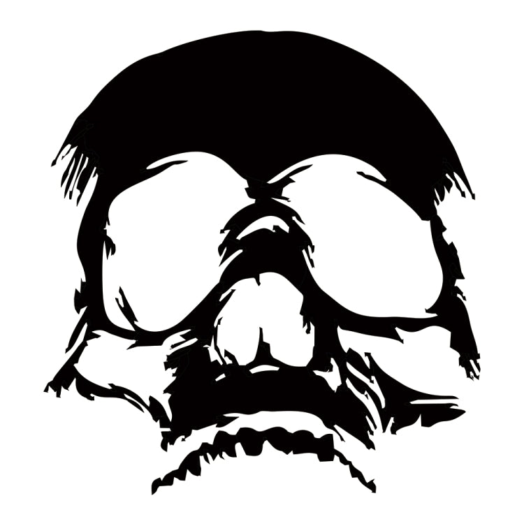 D-774 Evil Skull Pattern Car Modified Decorative Sticker, D-774