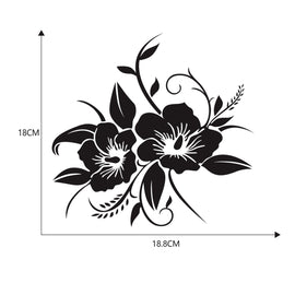 D-798 Flowers Bloom Pattern Car Modified Decorative Sticker, D-798