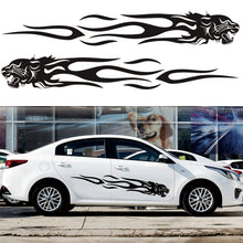 Load image into Gallery viewer, 2 PCS/Set D-815 Flame Lion Pattern Car Modified Decorative Sticker, D-815