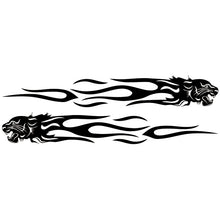 Load image into Gallery viewer, 2 PCS/Set D-815 Flame Lion Pattern Car Modified Decorative Sticker, D-815