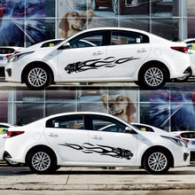 Load image into Gallery viewer, 2 PCS/Set D-815 Flame Lion Pattern Car Modified Decorative Sticker, D-815