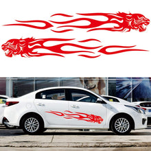 Load image into Gallery viewer, 2 PCS/Set D-815 Flame Lion Pattern Car Modified Decorative Sticker, D-815