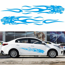 Load image into Gallery viewer, 2 PCS/Set D-815 Flame Lion Pattern Car Modified Decorative Sticker, D-815