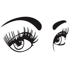 Load image into Gallery viewer, D-821 Beauty Eyes Pattern Car Modified Decorative Sticker, D-821