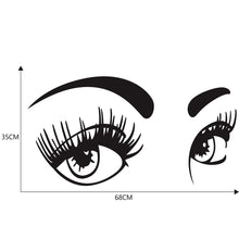 Load image into Gallery viewer, D-821 Beauty Eyes Pattern Car Modified Decorative Sticker, D-821