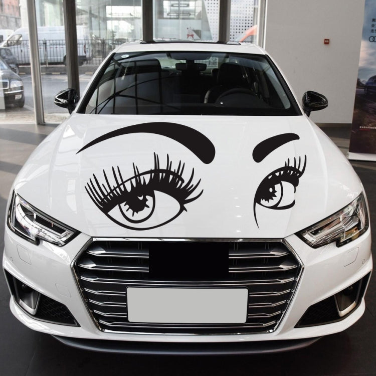 D-821 Beauty Eyes Pattern Car Modified Decorative Sticker, D-821
