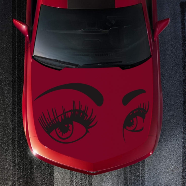 D-821 Beauty Eyes Pattern Car Modified Decorative Sticker, D-821