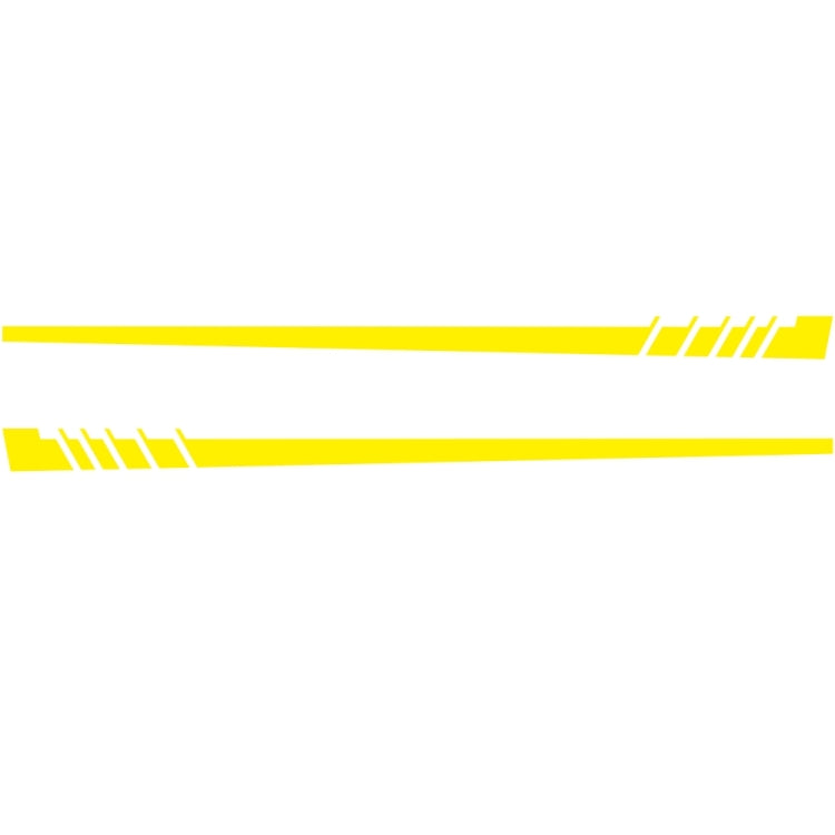 2 PCS/Set D-854 Stripe Pattern Car Modified Decorative Sticker, D-854