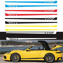 Load image into Gallery viewer, 2 PCS/Set D-854 Stripe Pattern Car Modified Decorative Sticker, D-854