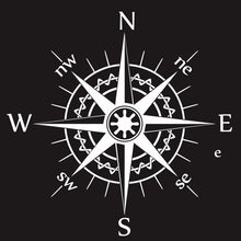 Load image into Gallery viewer, D-863 Compass Pattern Car Modified Decorative Sticker, D-863
