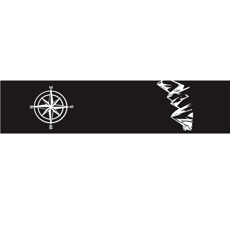 D-864 Compass Pattern Car Modified Decorative Sticker, D-864