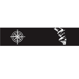 D-864 Compass Pattern Car Modified Decorative Sticker, D-864