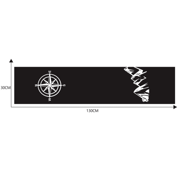 D-864 Compass Pattern Car Modified Decorative Sticker, D-864