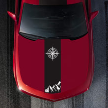 Load image into Gallery viewer, D-864 Compass Pattern Car Modified Decorative Sticker, D-864