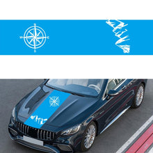 Load image into Gallery viewer, D-864 Compass Pattern Car Modified Decorative Sticker, D-864