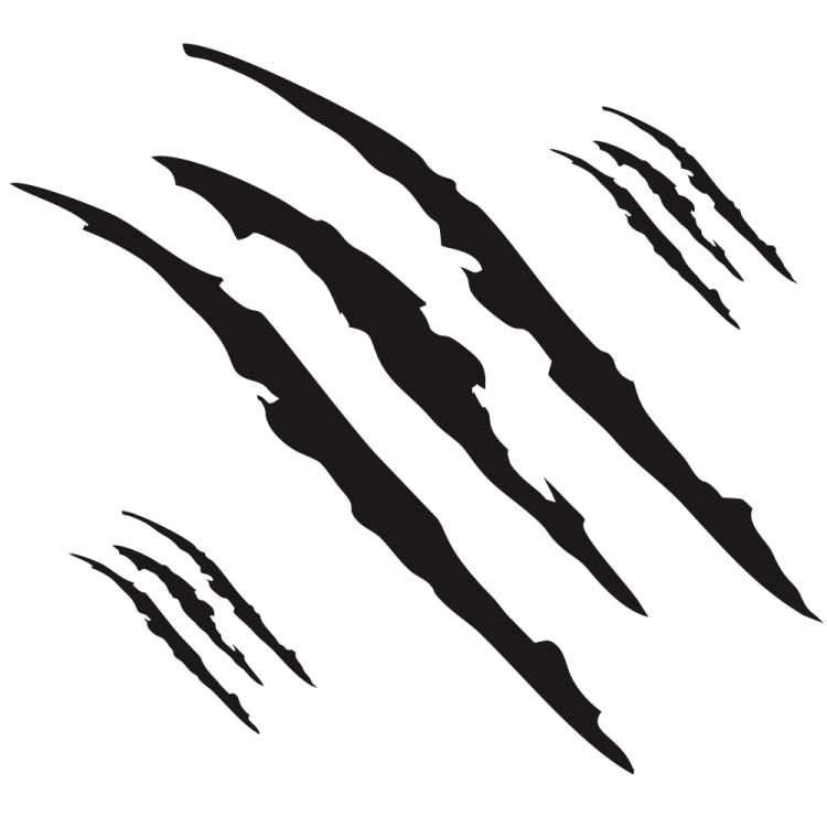 D-865 Claw Scratches Pattern Car Modified Decorative Sticker, D-865