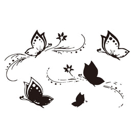 D-907 Butterflies Pattern Car Modified Decorative Sticker, D-907
