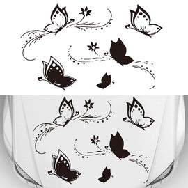 D-907 Butterflies Pattern Car Modified Decorative Sticker, D-907