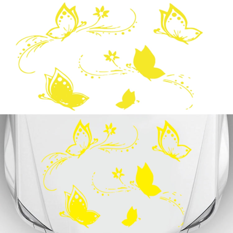 D-907 Butterflies Pattern Car Modified Decorative Sticker, D-907