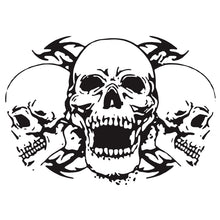 Load image into Gallery viewer, D-923 Three Skulls Pattern Car Modified Decorative Sticker, D-923