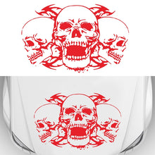Load image into Gallery viewer, D-923 Three Skulls Pattern Car Modified Decorative Sticker, D-923