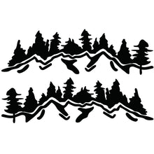 Load image into Gallery viewer, 2 PCS/Set D-924 Mountain Woods Pattern Car Modified Decorative Sticker, D-924