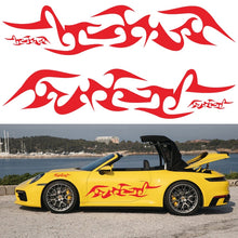 Load image into Gallery viewer, 2 PCS/Set D-925 Flame Pattern Car Modified Decorative Sticker, D-925, D-924