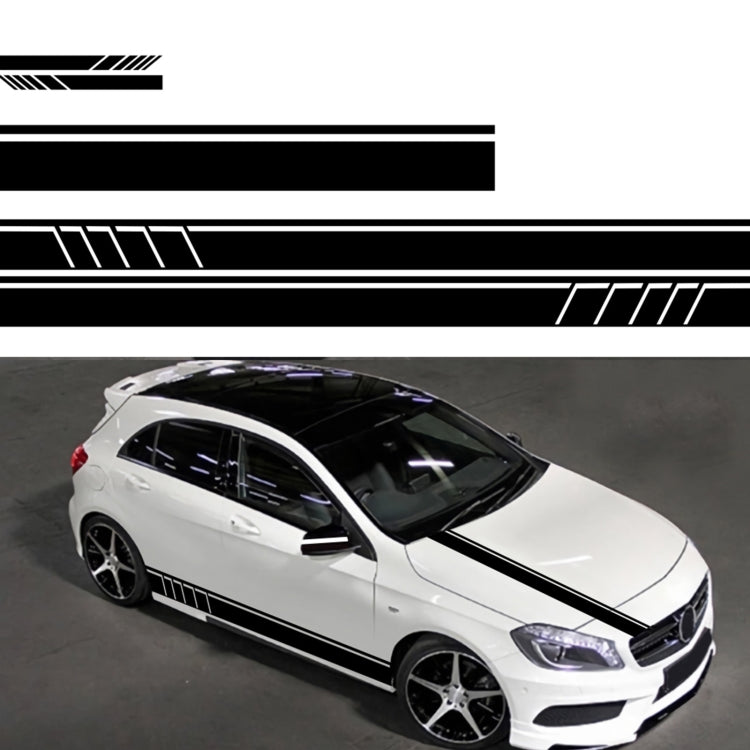 D-930 Lines Pattern Car Modified Decorative Sticker, D-930