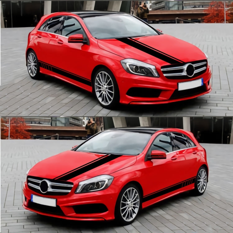 D-930 Lines Pattern Car Modified Decorative Sticker, D-930