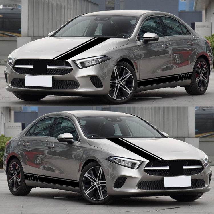 D-930 Lines Pattern Car Modified Decorative Sticker, D-930