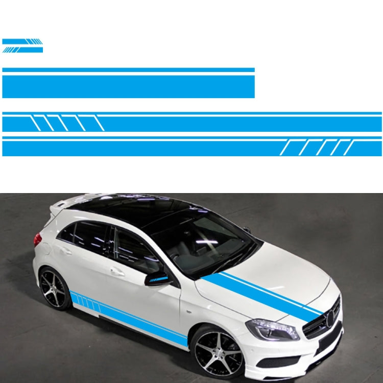 D-930 Lines Pattern Car Modified Decorative Sticker, D-930