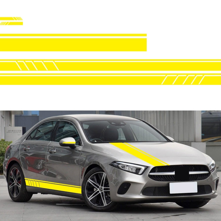 D-930 Lines Pattern Car Modified Decorative Sticker, D-930
