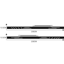 Load image into Gallery viewer, 2 PCS/Set D-932 Stripe Pattern Car Modified Decorative Sticker, D-932